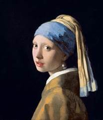 (Photo: Johannes Vermeer, Meisje met de parel, c. 1665, Mauritshuis Den Haag)